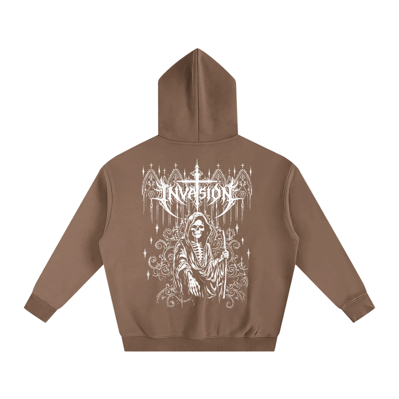 gothic graphic hoodie
