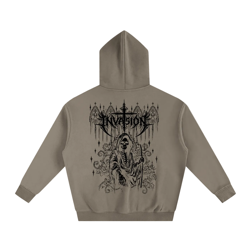 gothic graphic hoodie (black)
