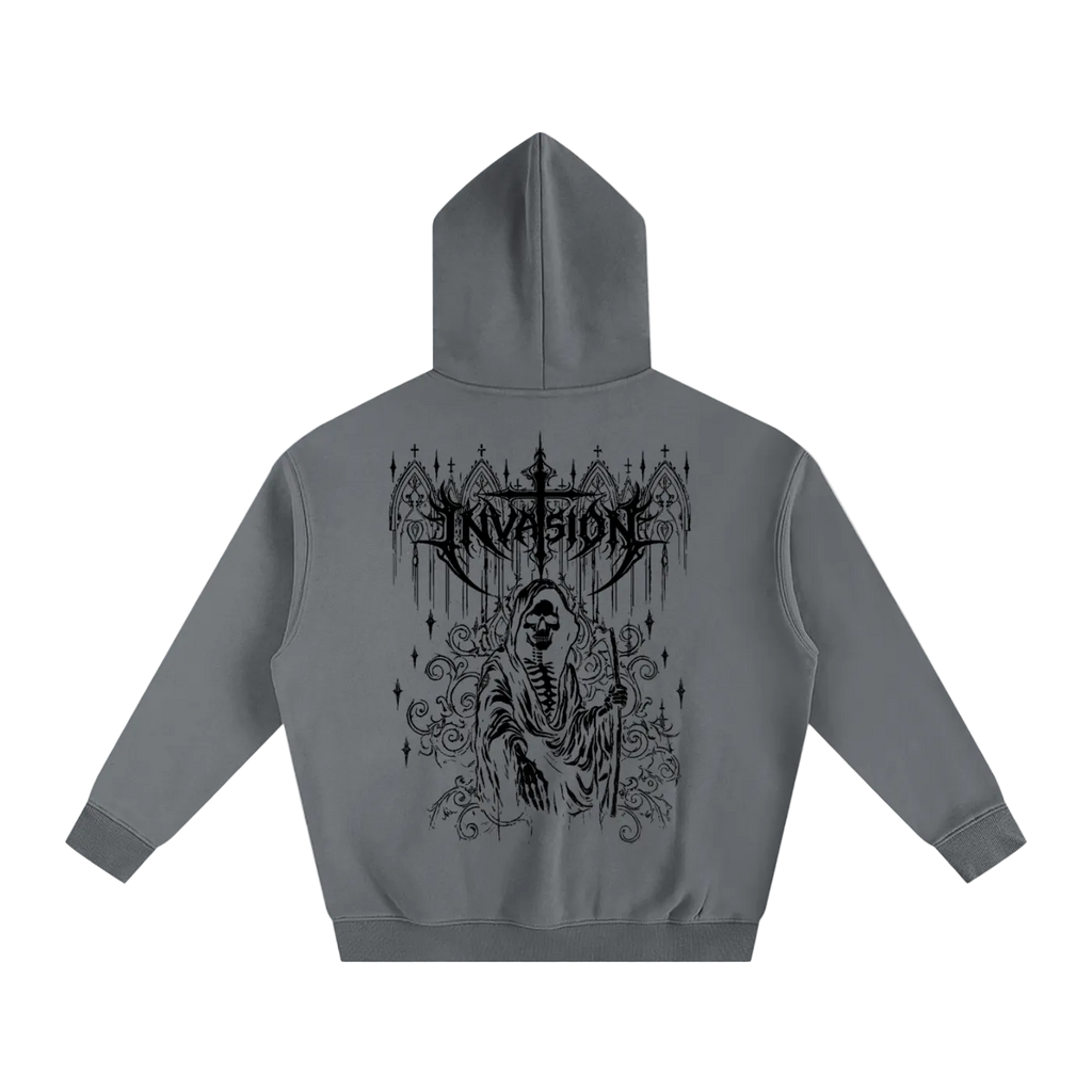 gothic graphic hoodie (black)