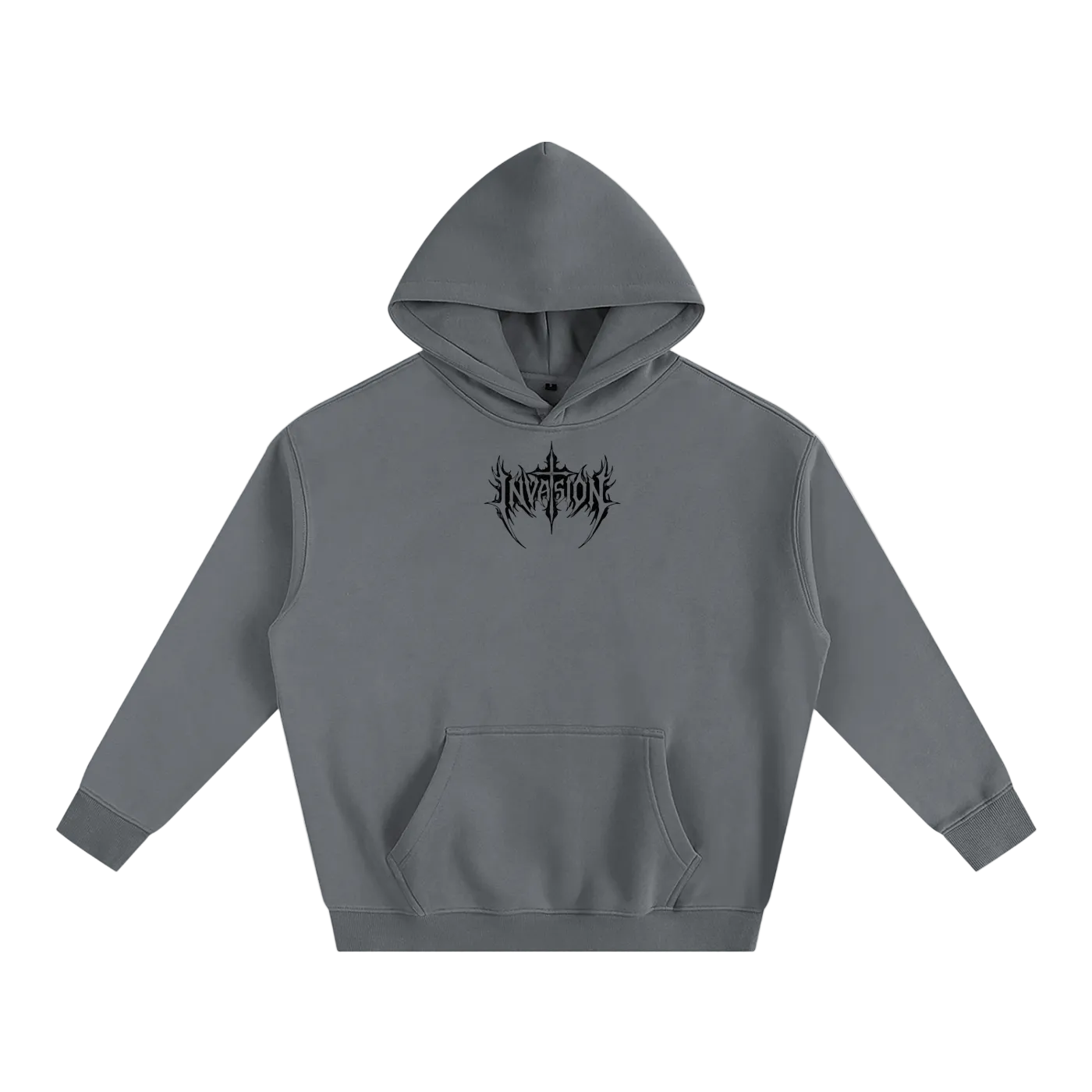 gothic graphic hoodie (black)